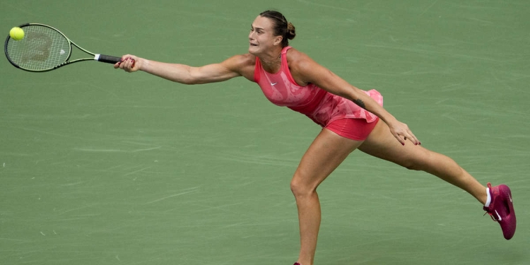 Diretta Us Open 2023: Aryna Sabalenka batte Qinwen Zheng ed è in semifinale (Foto LaPresse)