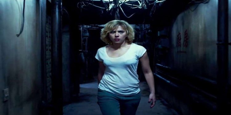 Scarlett Johannson in una scena del film in prima serata su Italia 1