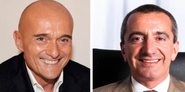 Alfonso Signorini e Paolo Galimberti. (Foto: Web)