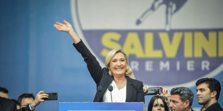 Marine Le Pen, Lega