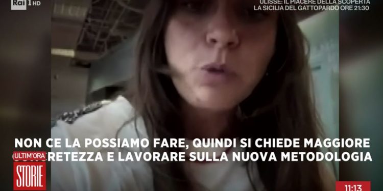 Un'amica di Marisa Leo a Storie Italiane