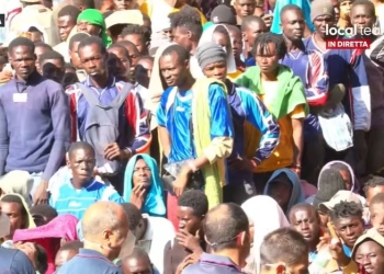 Migranti a Lampedusa, screen da Local Team