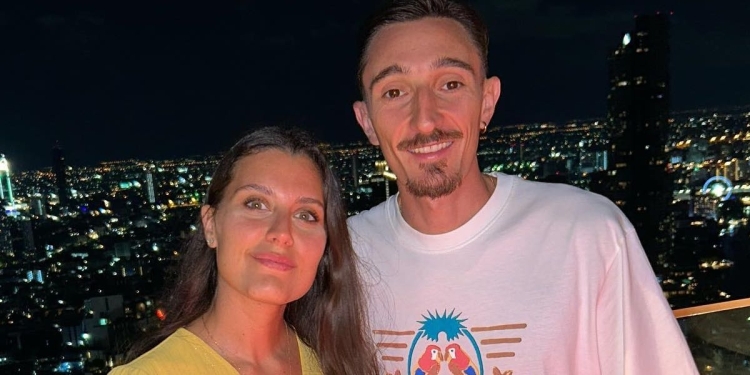 Ciro Petrone e la fidanzata Federica Caputo (foto da Instagram)