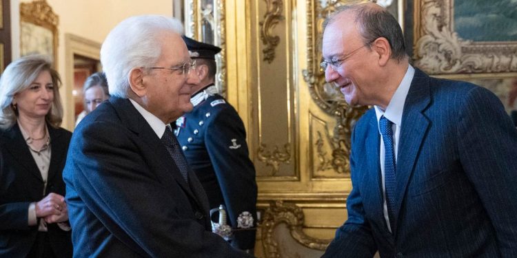 Mattarella con Valditara