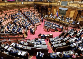 L'aula del Senato (LaPresse)