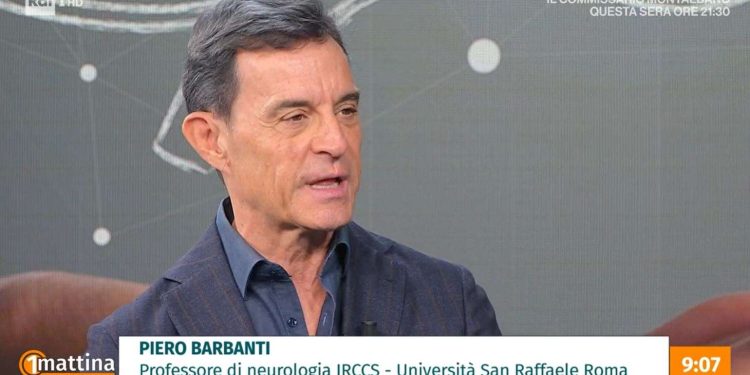 Il prof Barbanti a Uno Mattina