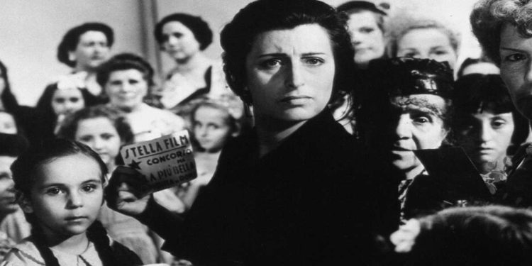 Anna Magnani in una scena del film su Rai 3 (Foto Web)