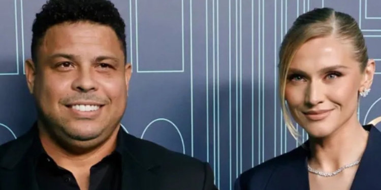 Ronaldo "Il Fenomeno" e Celina Locks si sono sposati. (Foto: Web)