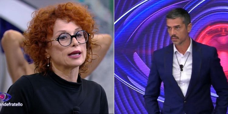 Beatrice e Massimiliano, lite al Grande Fratello 2023 (Foto: Screenshot)