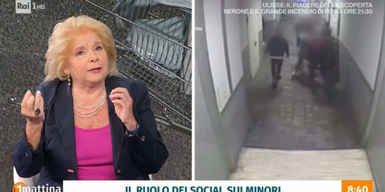 La professoressa Malucelli a Uno Mattina