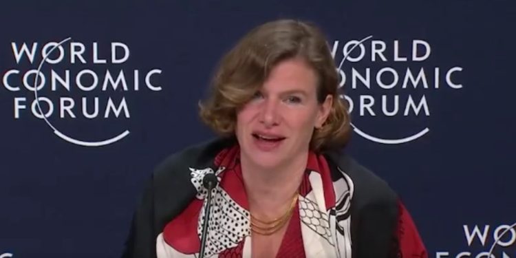 Mariana Mazzucato al World Economic Forum (Twitter)