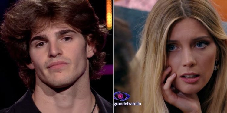 Paolo Masella e Anita Olivieri al Grande Fratello 2023 (Foto: Screenshot)