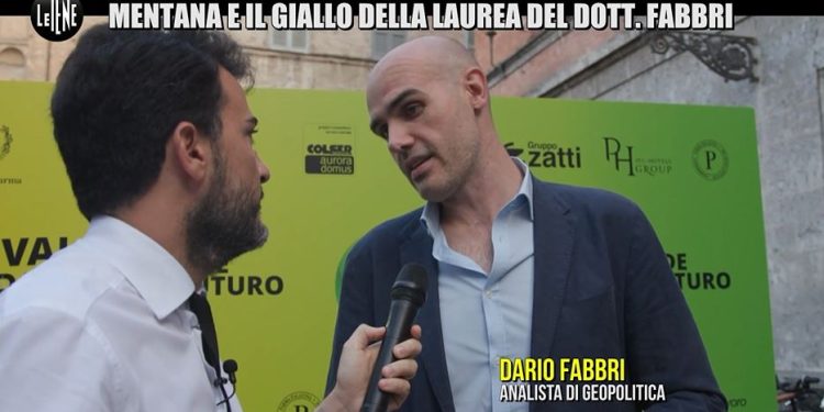 Dario Fabbri e Le Iene