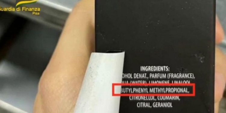 Il Butylphenyl methylpropional, noto come Lilial (Twitter)