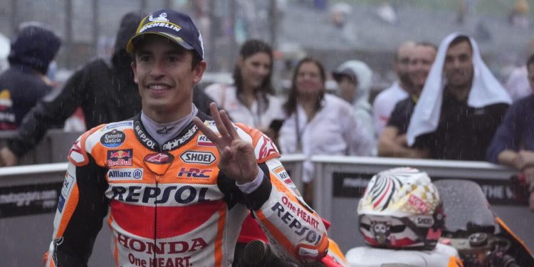 Marc Marquez lascia la Honda: correrà con la Ducati del Team Gresini (Foto LaPresse)