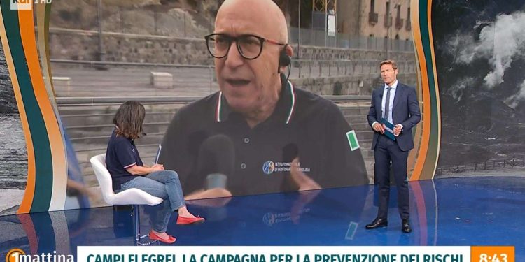 Il punto sui Campi Flegrei a Uno Mattina