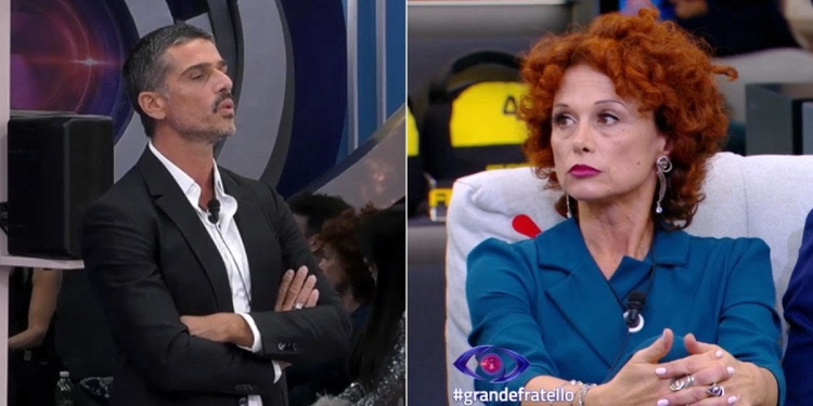 Massimiliano Varrese, nuova lite con Beatrice Luzzi al GF 2023 (Foto: Screenshot)