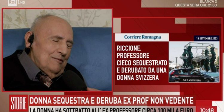 Il prof Urbano Stenta a Storie Italiane