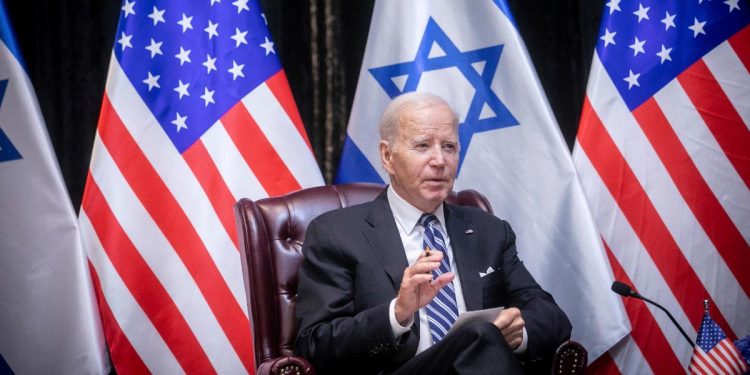 Biden da Netanyahu in Israele