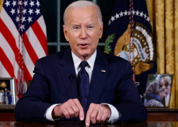 Discorso di Joe Biden alla Casa Bianca (screen da Youtube)