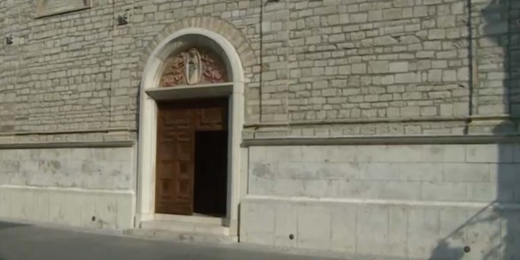 Chiesa Santissima Trinità di Potenza dove fu ritrovato il corpo di Elisa Claps (Foto: Tgr)