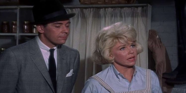 Una scena del film con Doris Day in prima serata su Rete 4