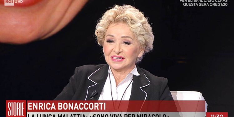 Enrica Bonaccorti a Storie Italiane