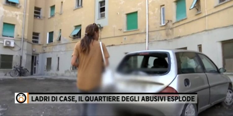 Da un servizio di Fuori dal Coro a Livorno sui "ladri di case"