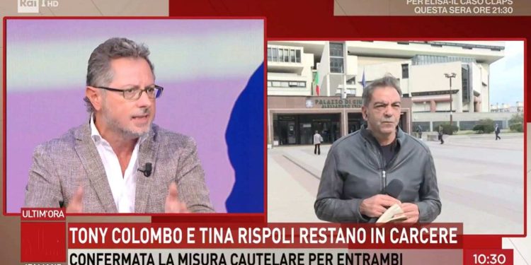 Il caso di Tony Colombo e Tina Rispoli a Storie Italiane