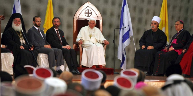 Benedetto XVI in Terra Santa