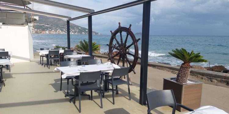 Il ristorante La Scogliera di Alassio (SV)