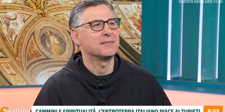 Padre Enzo Fortunato a Uno Mattina