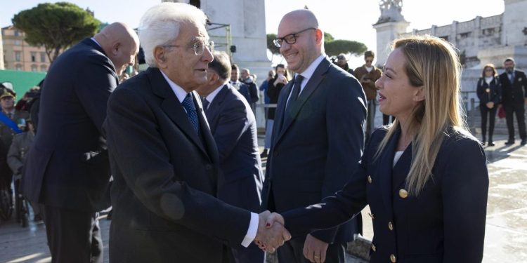 Mattarella e Meloni