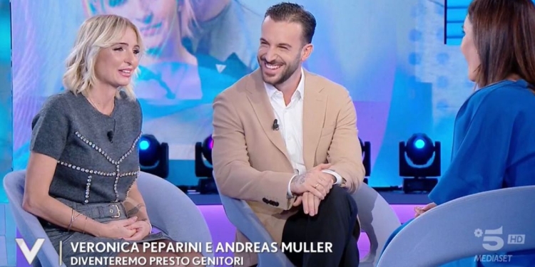 Veronica Peparini e Andreas Muller a Verissimo