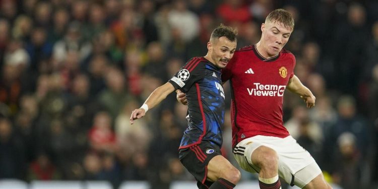 Diretta Copenaghen Manchester United, Champions League gruppo A (Foto LaPresse)