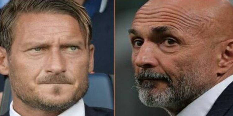 Luciano Spalletti e Francesco Totti. (Foto: Web)