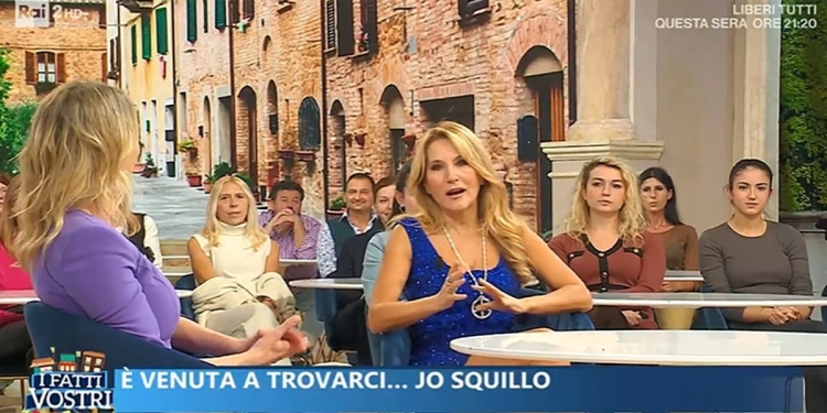 Jo Squillo a I Fatti Vostri