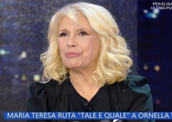 Maria Teresa Ruta a La vita in diretta