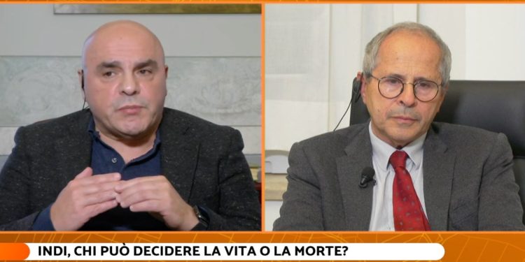 Angelo Vescovi e Andrea Crisanti a Diario del giorno, su Rete 4