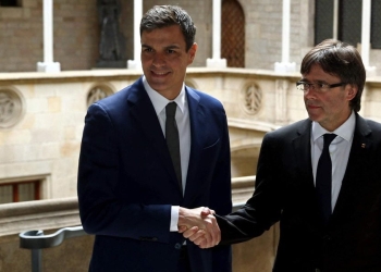 Sanchez e Puigdemont