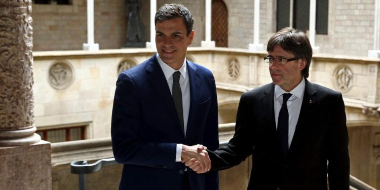 Sanchez e Puigdemont