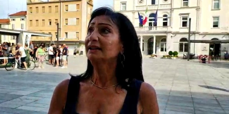 Il sindaco di Monfalcone, Anna Cisint (screen da Youtube)