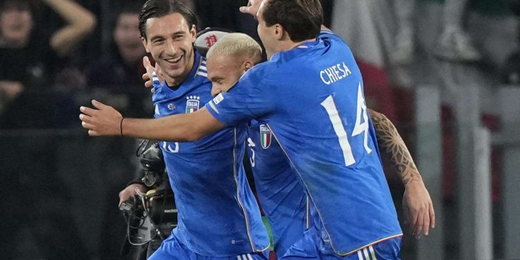 Italia gol festa Europei