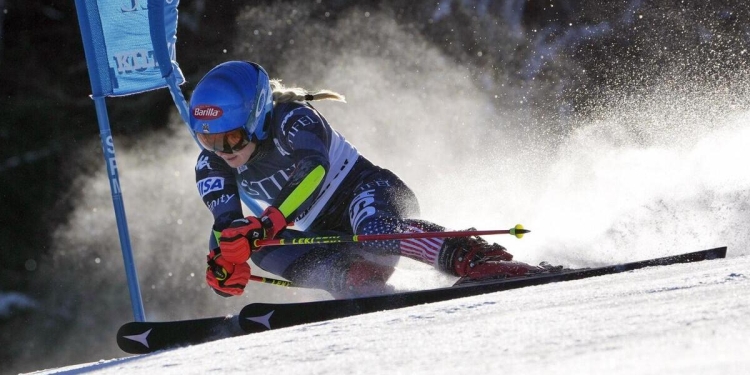 Diretta gigante Killington, CdM sci (Foto LaPresse)