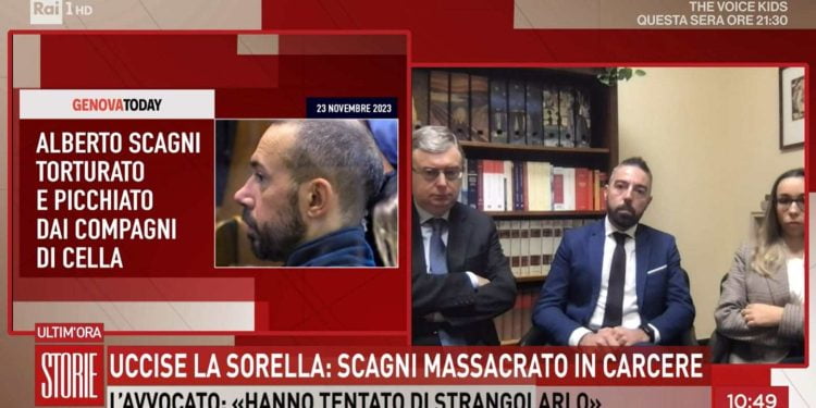 Alberto Scagni, i legali a Storie Italiane