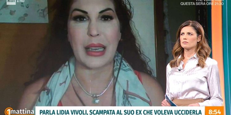 Lidia Vivoli a Uno Mattina