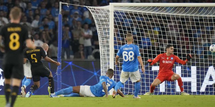 Diretta Real Madrid Napoli, Champions League gruppo C (Foto LaPresse)