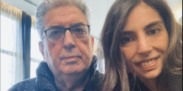 Sandro ed Emanuela Perinetti, foto pubblicata dal Corriere della Sera