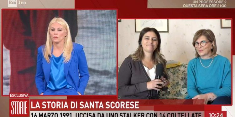 La sorella di Santa Scorese a Storie Italiane