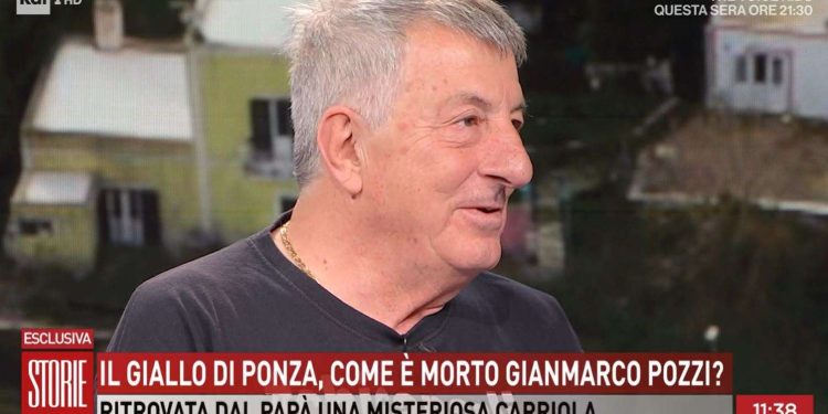 Gianmarco Pozzi, le ultime novità a Storie Italiane